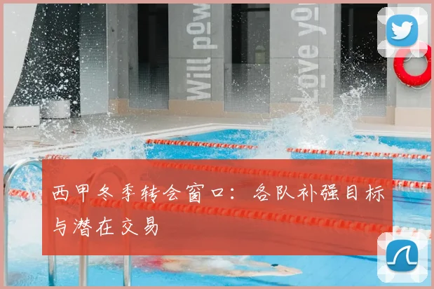 西甲冬季转会窗口:各队补强目标与潜在交易
